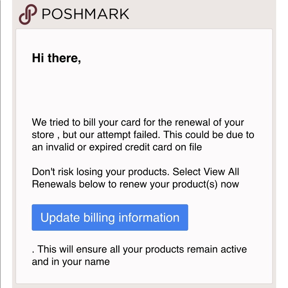 Posh rip scam sham !!!